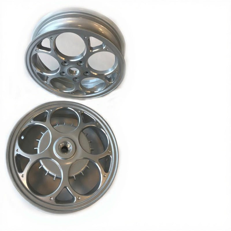 Velgen Set A-Plus (Voor + Achter) Passend Op Vespa Primavera/Sprint Zilver Edition