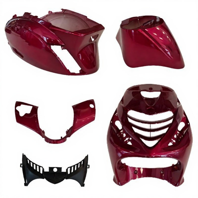 SP Kappenset Zip - Candy Red