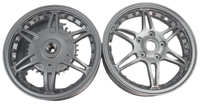 Velgen Set A-Plus (Voor + Achter) Passend Op Vespa Primavera/Sprint Silver Edition - Sport
