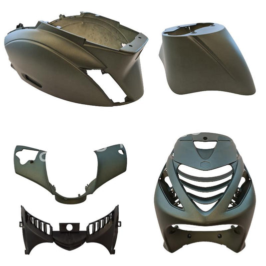 SP Kappenset Zip - Mat Huracan Green