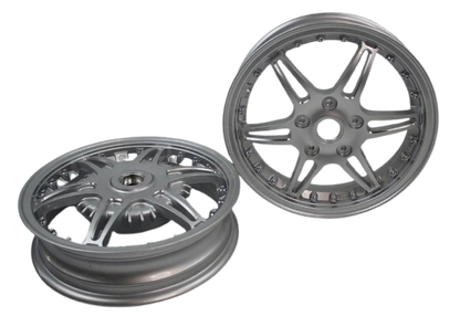 Velgen Set A-Plus (Voor + Achter) Passend Op Vespa Primavera/Sprint Silver Edition - Sport