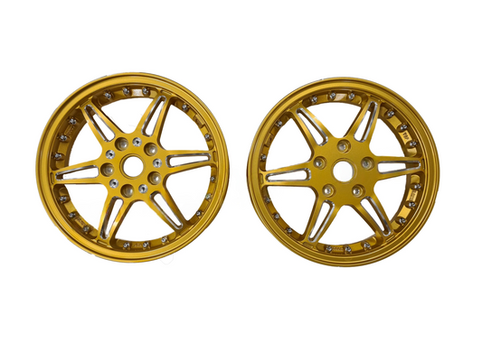 Velgen Set 12'' A-Plus (Voor + Achter) Passend Op Vespa GTS Gold Edition - Sport