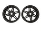 Velgen Set 12'' A-Plus (Voor + Achter) Passend Op Vespa GTS Matt Black Edition - Sport